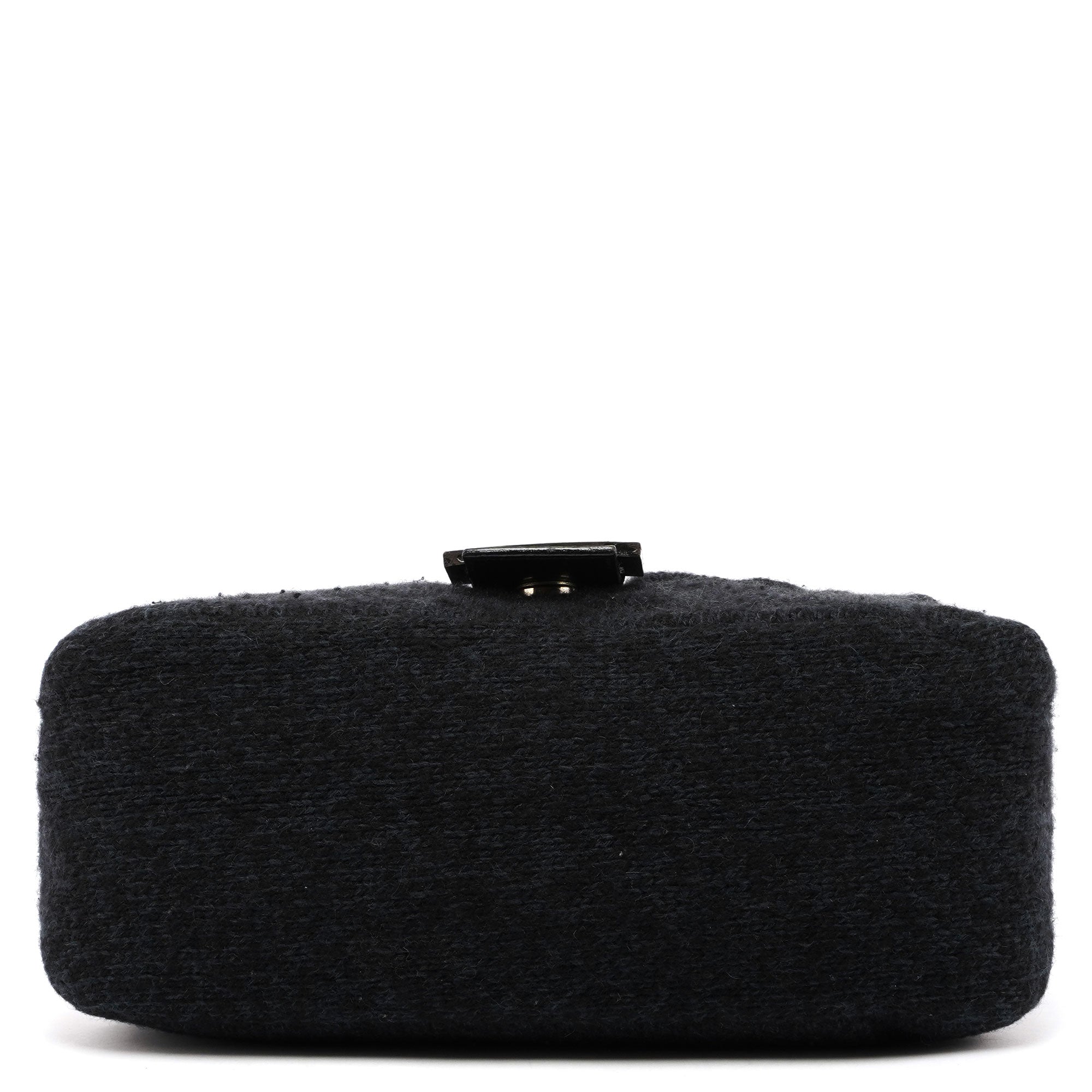Navy Virgin Wool Mamma Bag