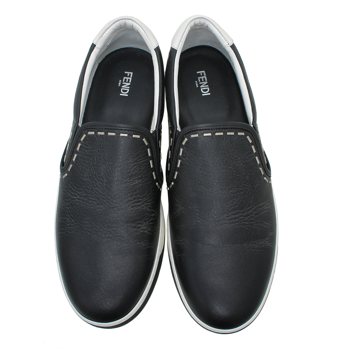 Fendi Black Slip On Sneaker 10