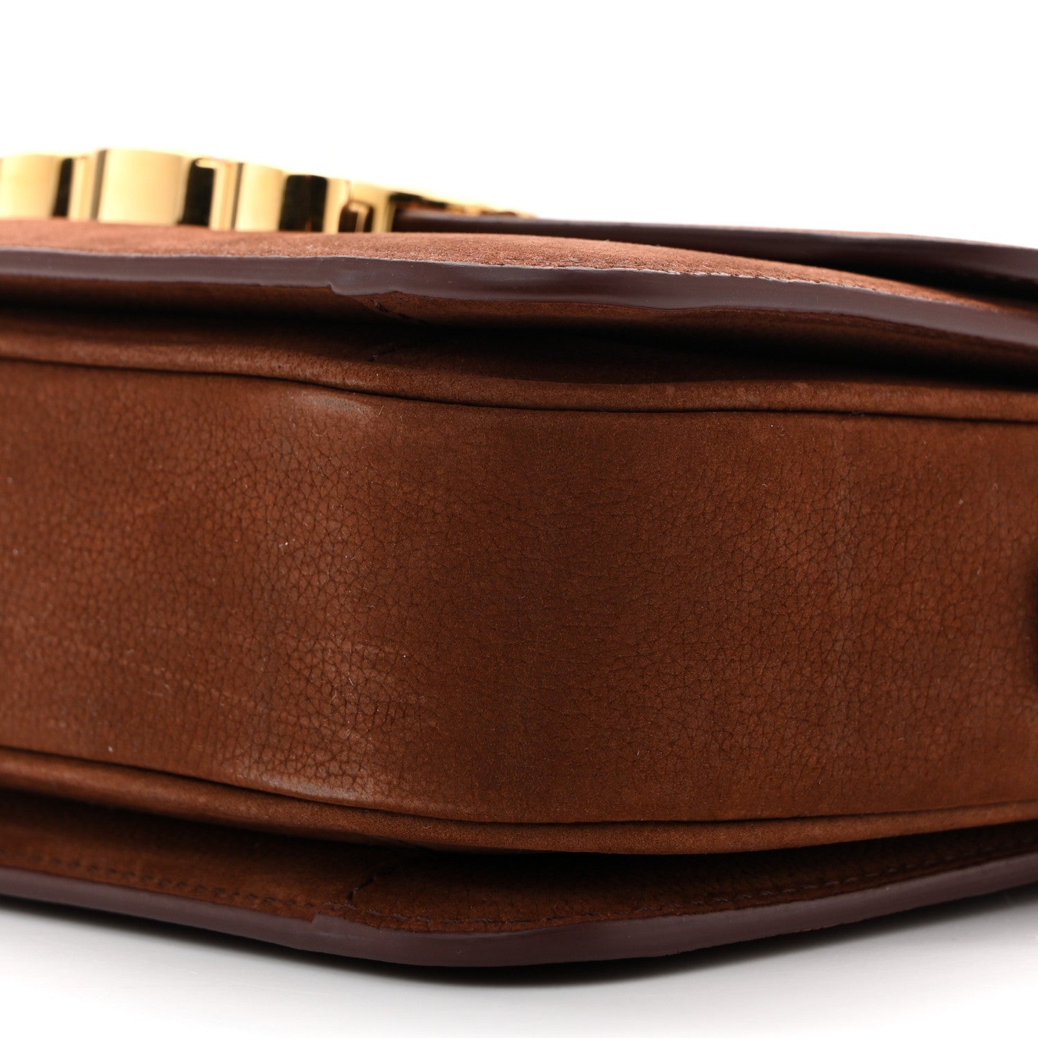 Nubuck Calfskin Teen Triomphe Chestnut