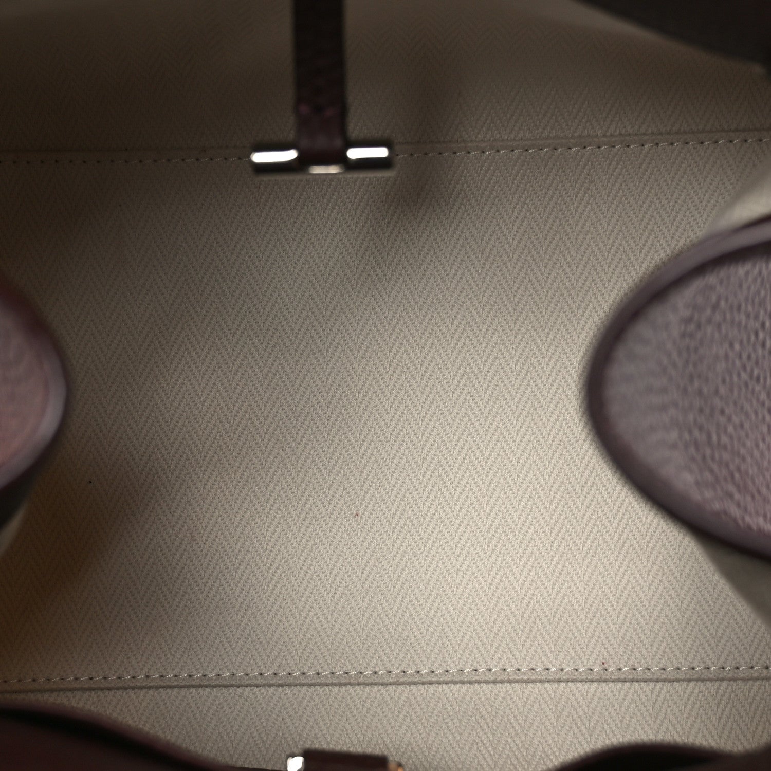 Grained Calfskin Soft Margaux 10 Bag Dark Mocha
