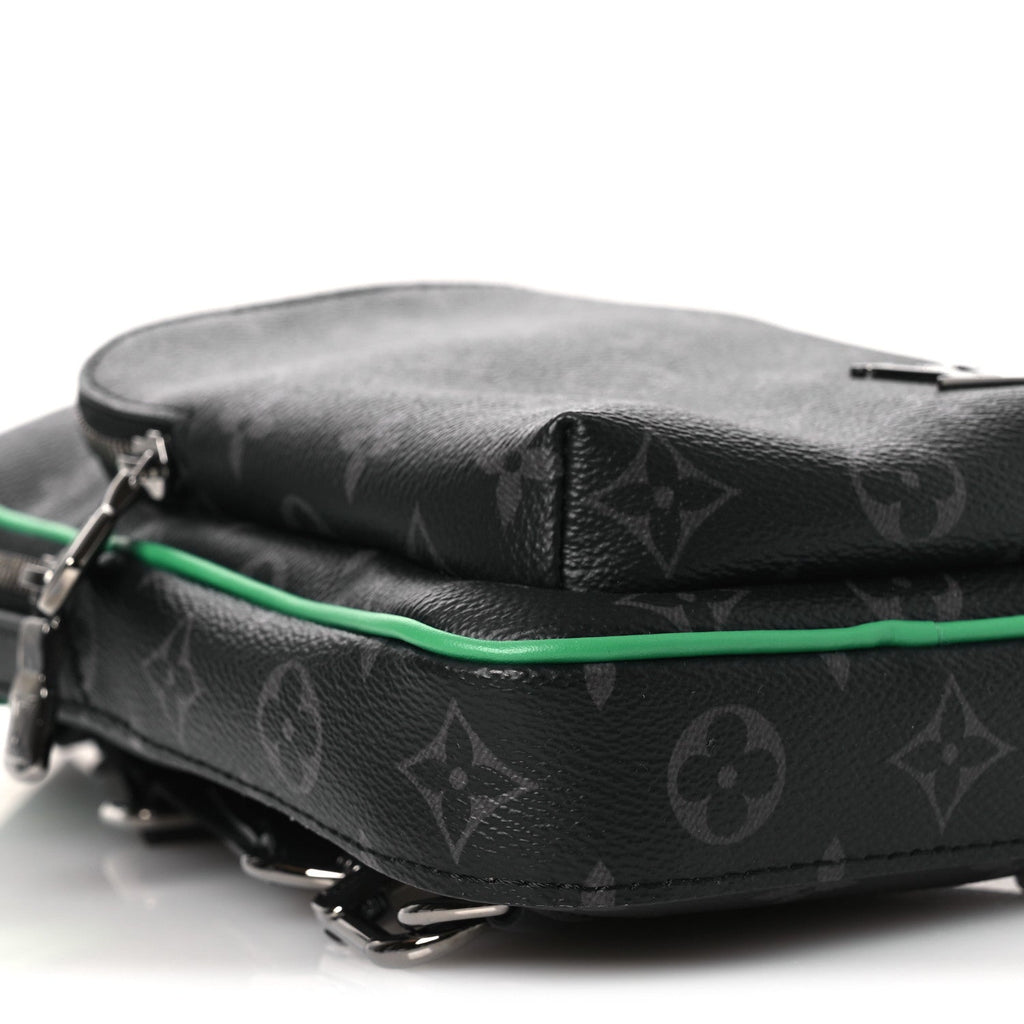 Monogram Eclipse Avenue Slingbag PM  Bamboo Green