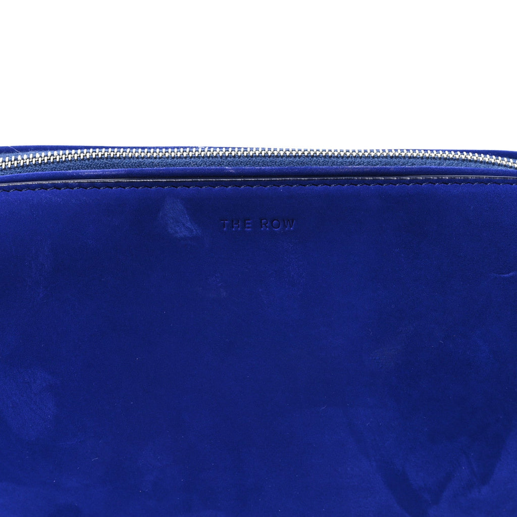 Nubuck Small Morgan Shoulder Bag Cobalt