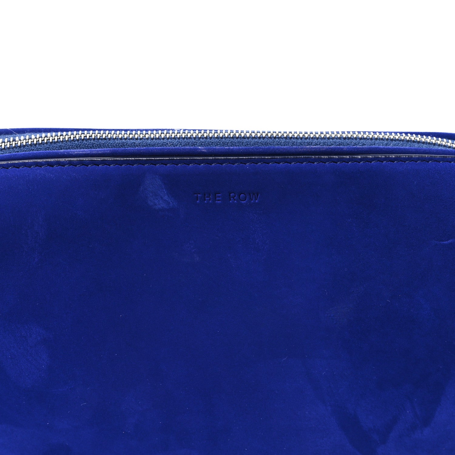 Nubuck Small Morgan Shoulder Bag Cobalt