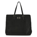 Zucchino Vitello Tote Black