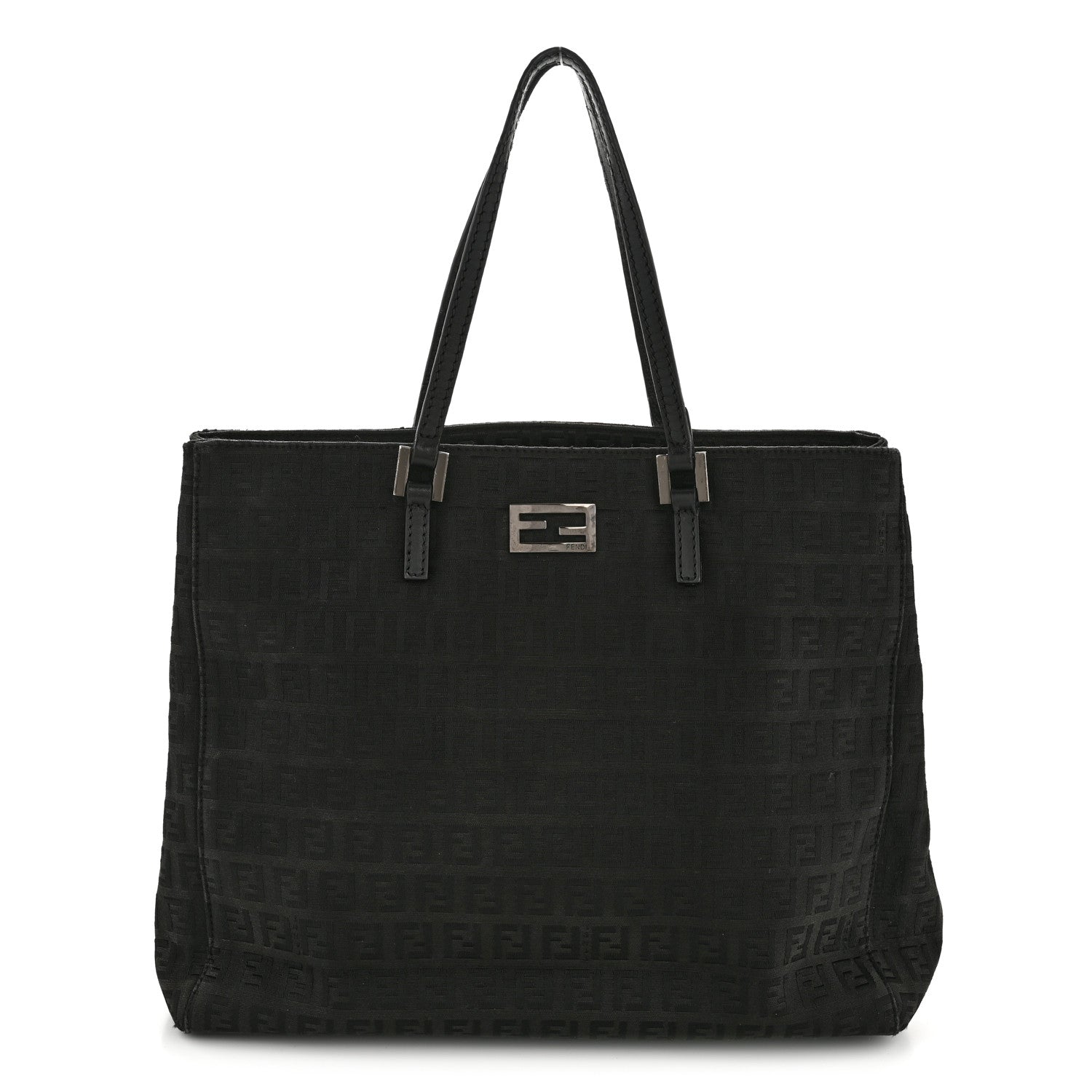 Zucchino Vitello Tote Black