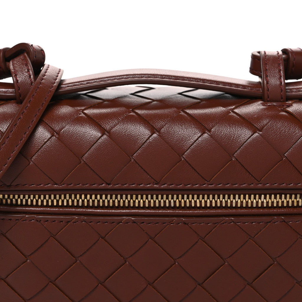 Nappa Intrecciato Bang Bang Vanity Case Sapele