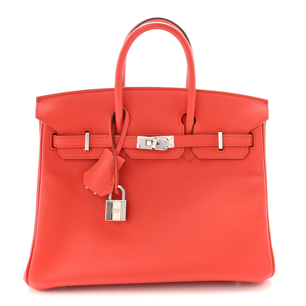 Swift Birkin 25 Rouge Tomate