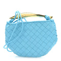 Nappa Intrecciato Mini Sardine Bag Turquoise