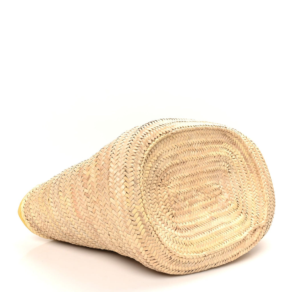Raffia Le Grand Panier Soli Multicolor