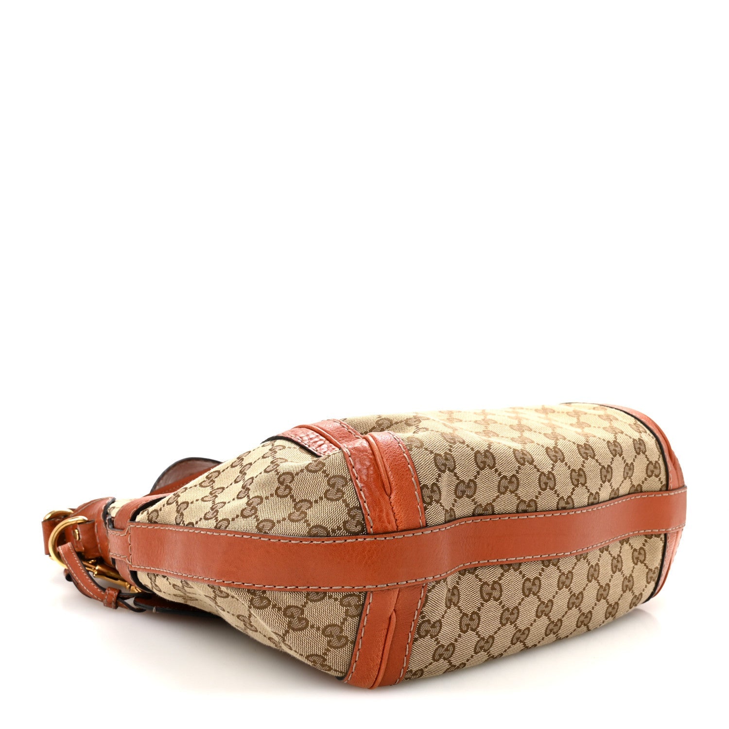 Monogram Medium GG Running Hobo Orange