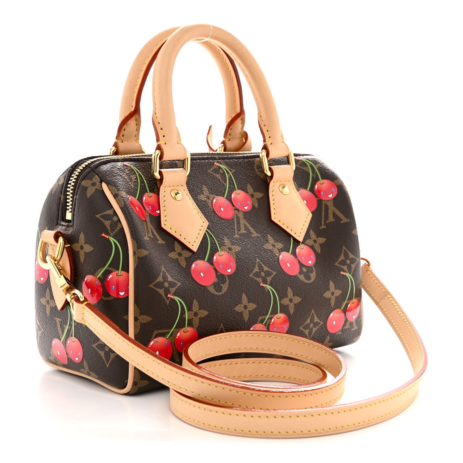 LV X TM Monogram Cerises Speedy Bandouliere 20