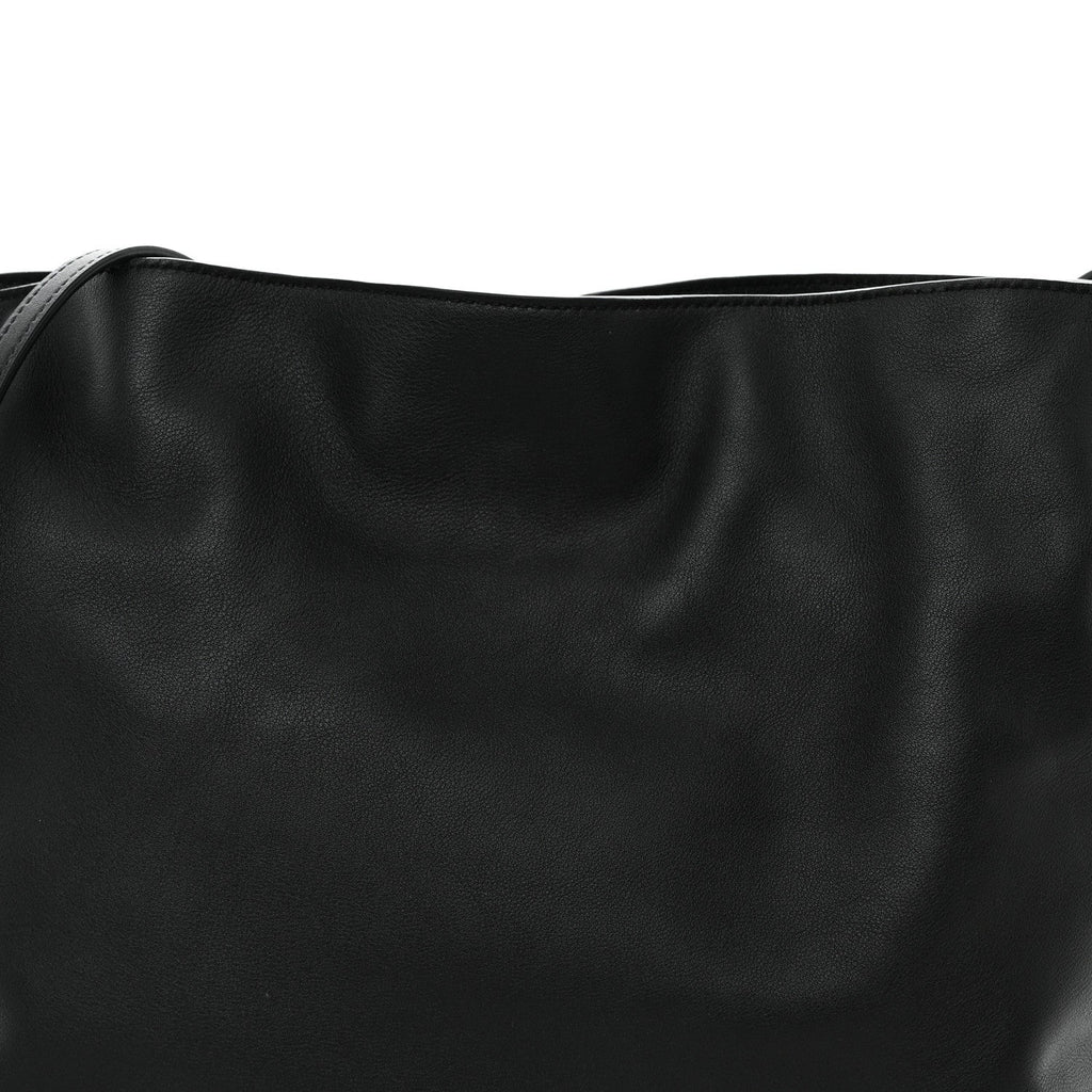 Nappa Medium Flamenco Knot Bag Black