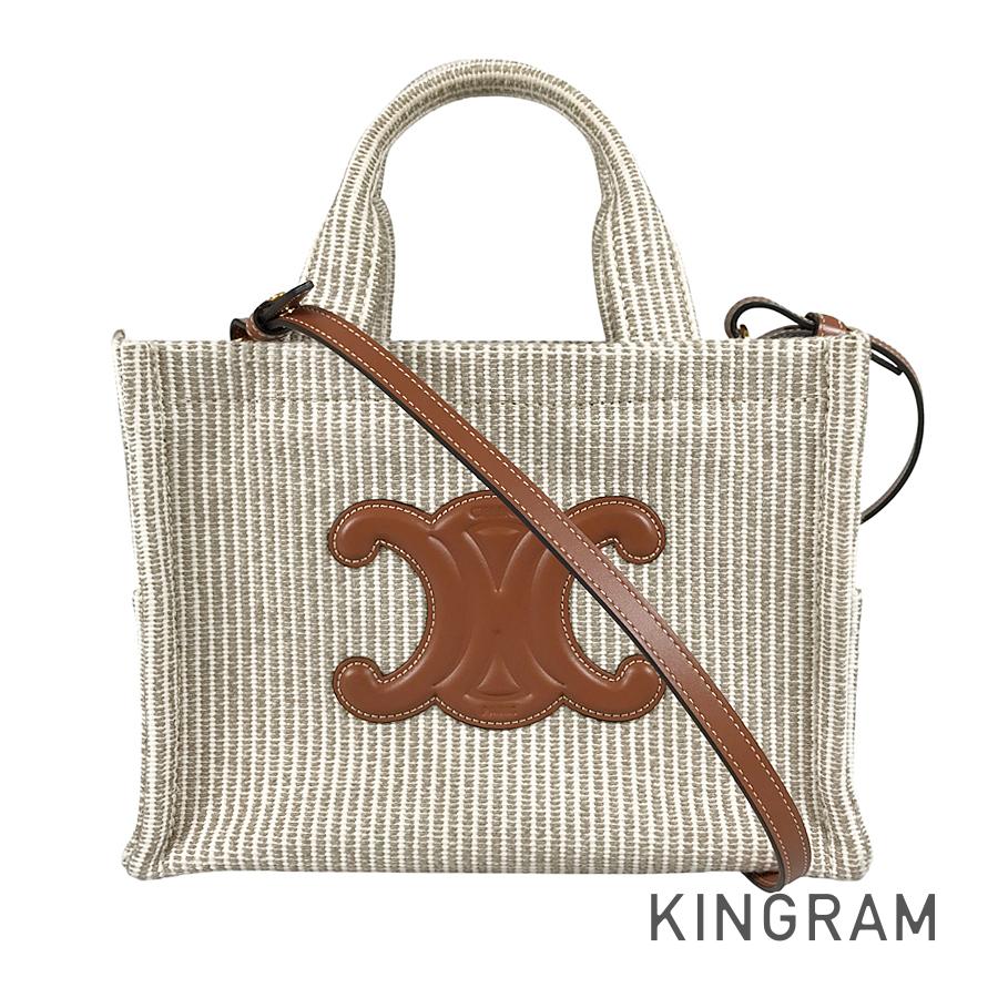 CELINE Triomphe Small Hippo Tice Shoulder bag