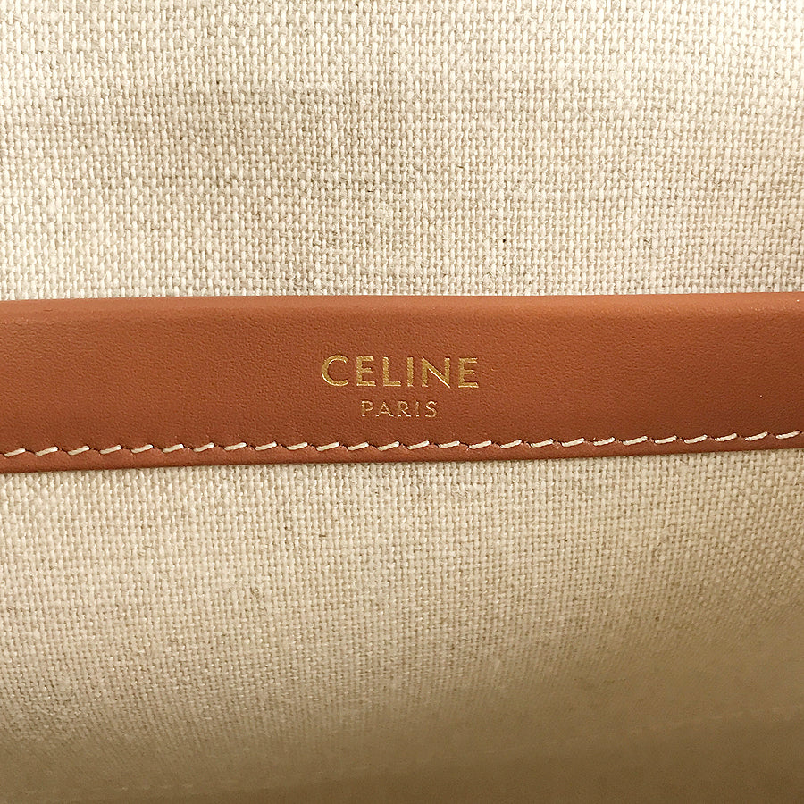 CELINE Triomphe Small Hippo Tice Shoulder bag