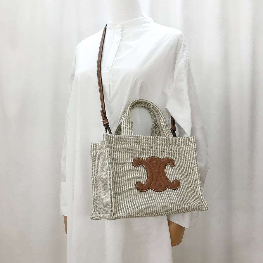 CELINE Triomphe Small Hippo Tice Shoulder bag