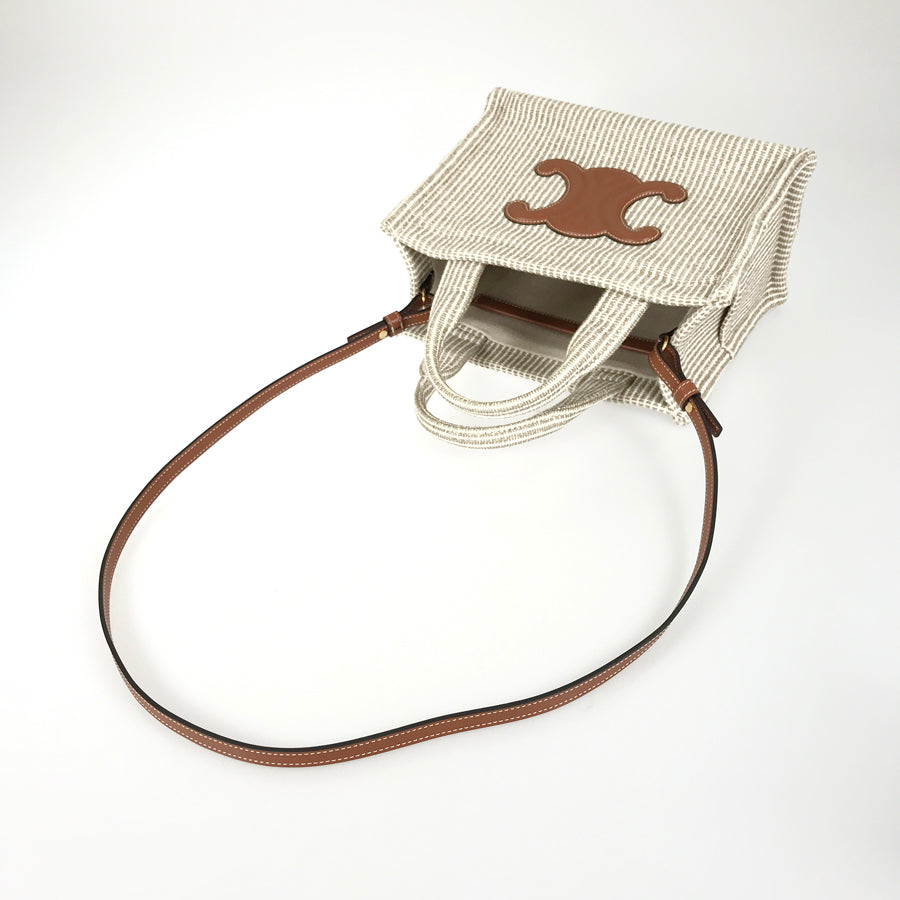 CELINE Triomphe Small Hippo Tice Shoulder bag