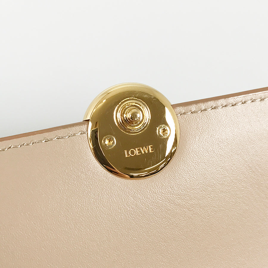 LOEWE Anagrams Pebble Vertical Wallet Small Trifold wallet