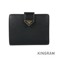 PRADA Saffiano tab Bifold wallet