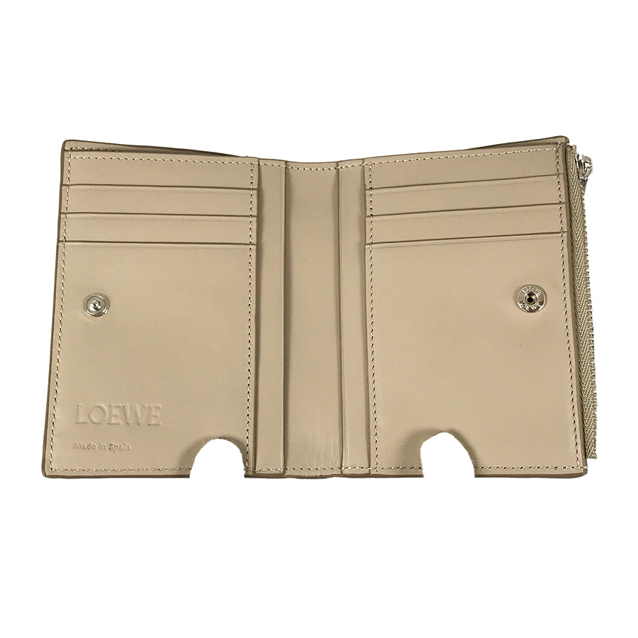 LOEWE Anagrams Slim Compact Wallet Bifold wallet