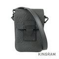 LOUIS VUITTON Taurillon Leather S Lock Vertical Wearable Wallet M81524 Shoulder bag