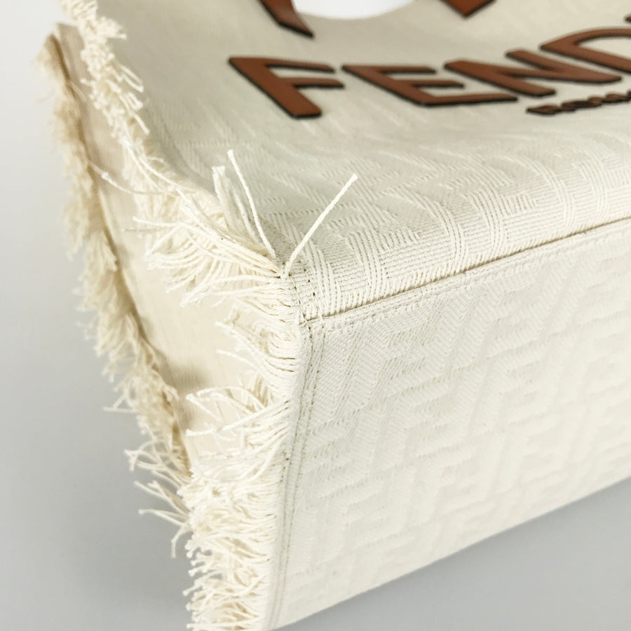 FENDI fringe 7VA591 Tote bag