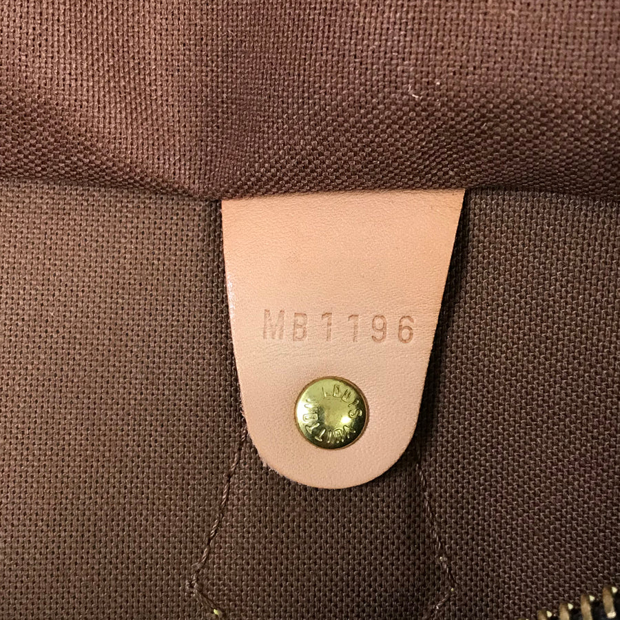 LOUIS VUITTON Monogram Speedy 30 M41108 Hand bag