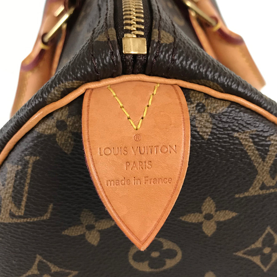 LOUIS VUITTON Monogram Speedy 30 M41108 Hand bag