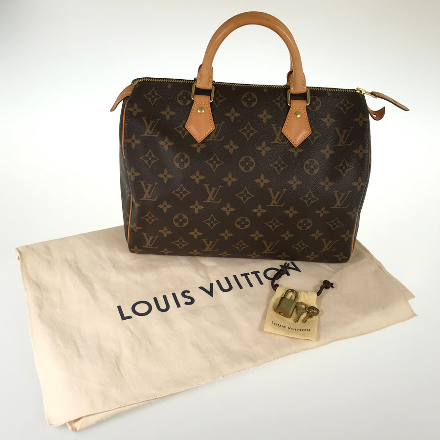 LOUIS VUITTON Monogram Speedy 30 M41108 Hand bag