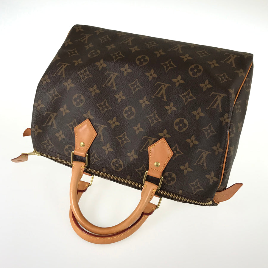 LOUIS VUITTON Monogram Speedy 30 M41108 Hand bag