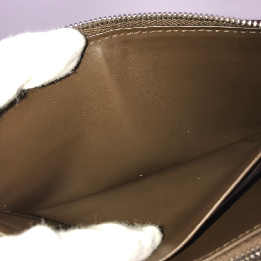 BOTTEGA VENETA Maxi Intrecciato Long wallet Round zipper