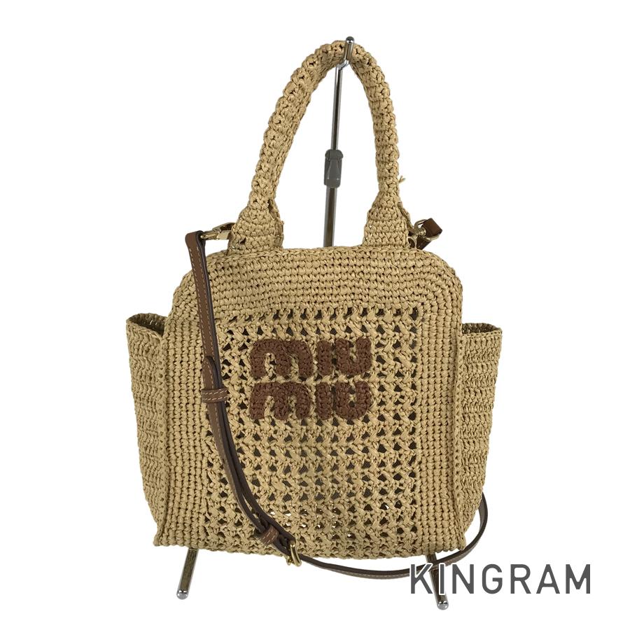 MIUMIU Crochet 5BA283 Tote bag