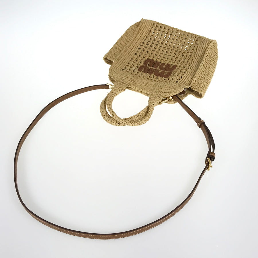 MIUMIU Crochet 5BA283 Tote bag