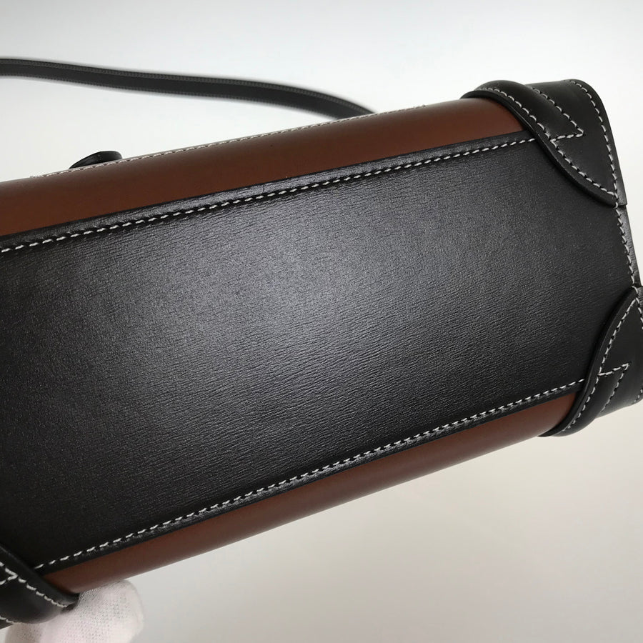 CELINE Luggage Nano Shopper Hand bag