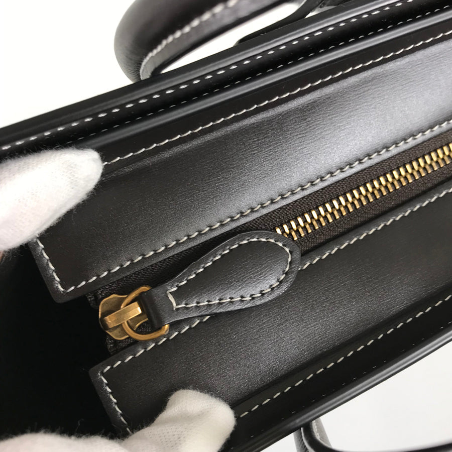 CELINE Luggage Nano Shopper Hand bag