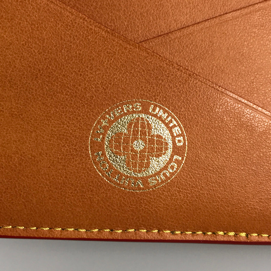LOUIS VUITTON LV Birds Damier Denim Portefeuille Multiple N00186 Bifold wallet