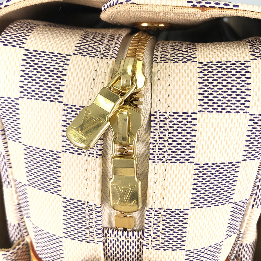 LOUIS VUITTON Damier Azur Naviglio N51189 Shoulder bag