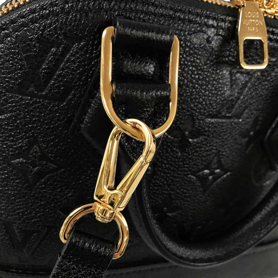 LOUIS VUITTON Monogram Empreinte Neo Alma BB M44829 Hand bag