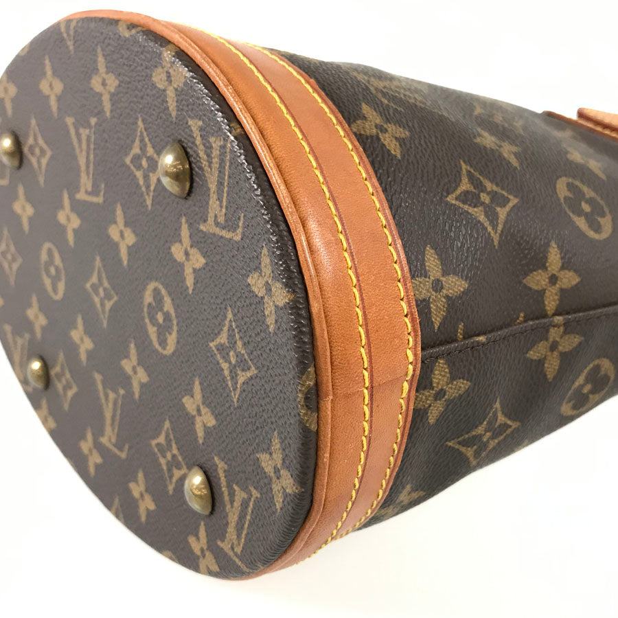 LOUIS VUITTON Monogram Petit Bucket M42238 Tote bag