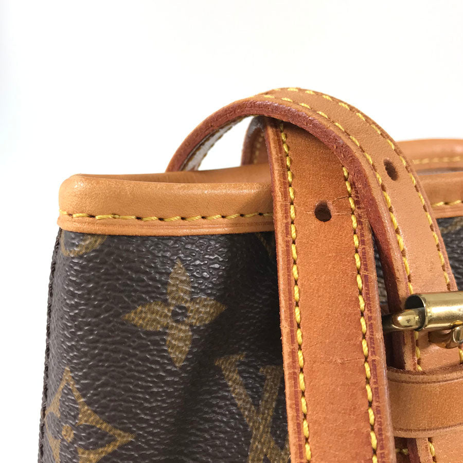 LOUIS VUITTON Monogram Petit Bucket M42238 Tote bag