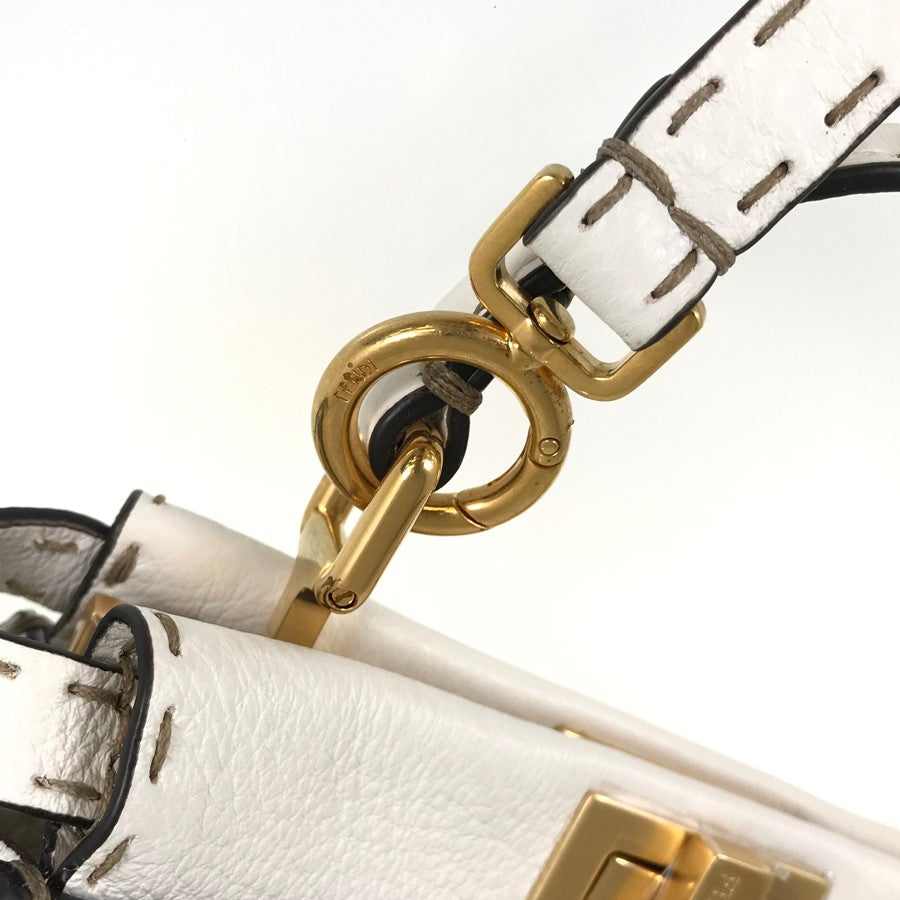 FENDI Peekaboo Mini Selleria Hand bag