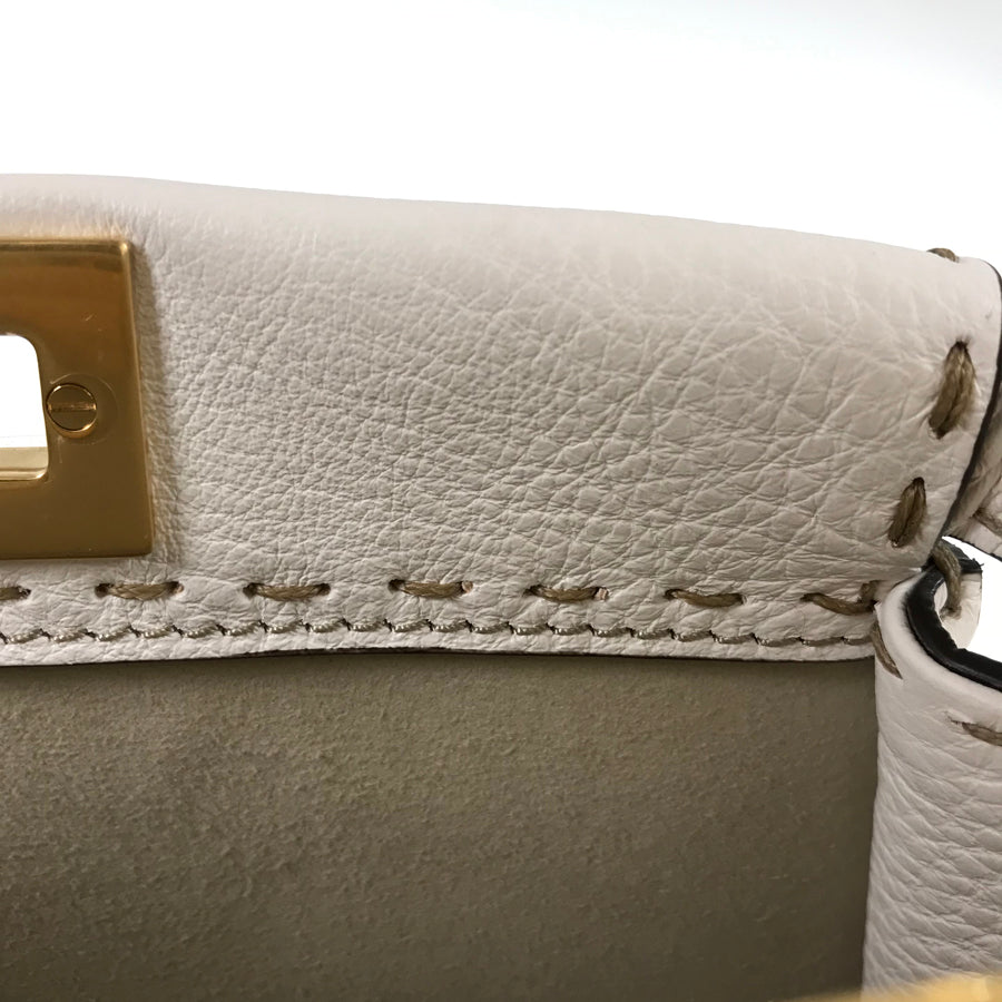 FENDI Peekaboo Mini Selleria Hand bag