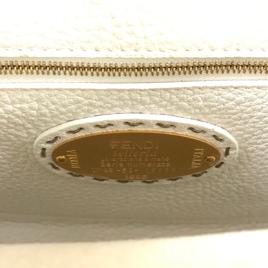 FENDI Peekaboo Mini Selleria Hand bag