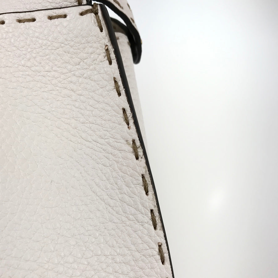 FENDI Peekaboo Mini Selleria Hand bag