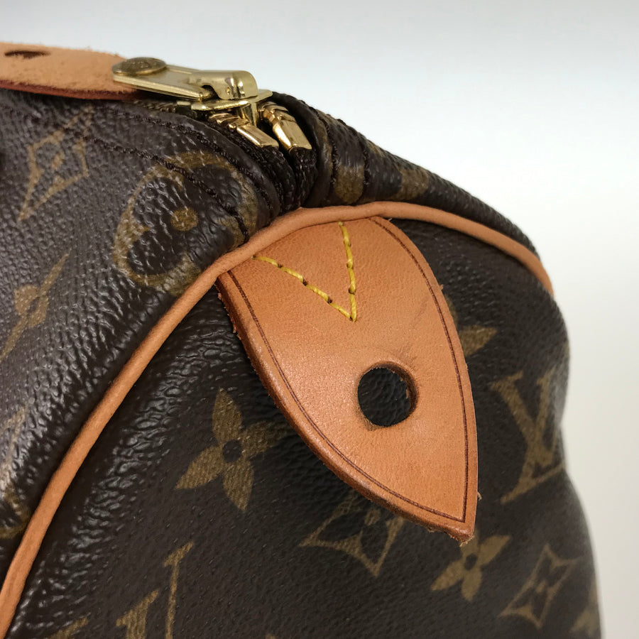 LOUIS VUITTON Monogram Speedy 25 M41528 Hand bag