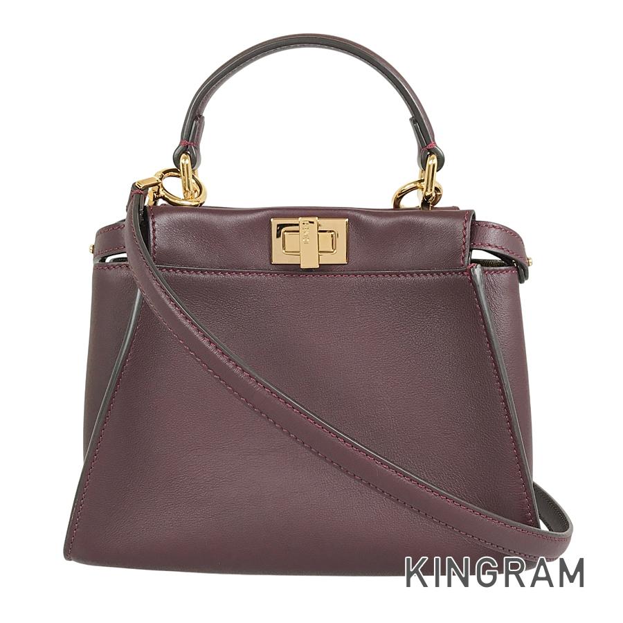 FENDI Peekaboo mini 8BN244 Hand bag