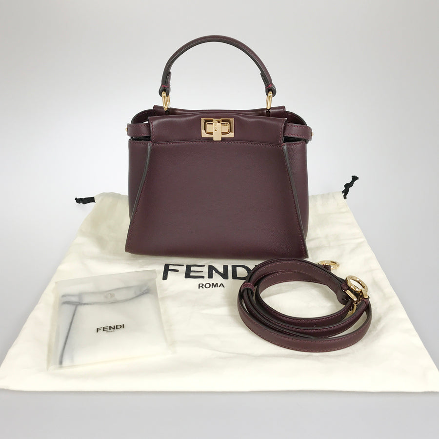 FENDI Peekaboo mini 8BN244 Hand bag