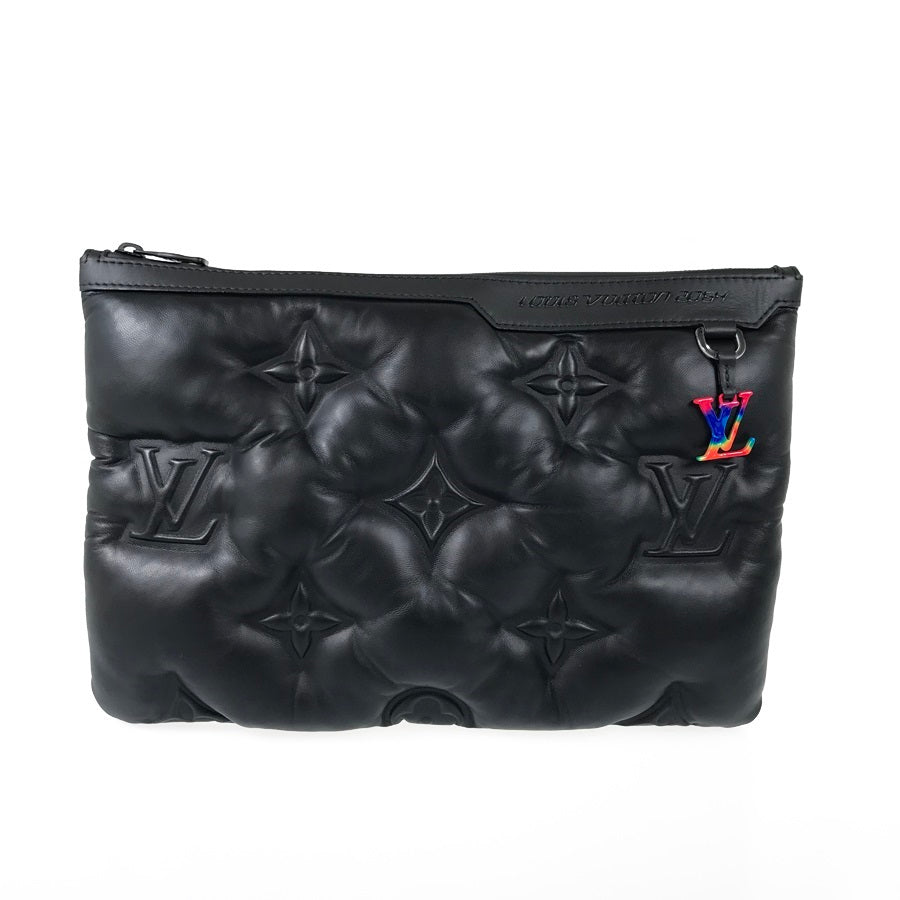 LOUIS VUITTON Monogram Embossed Pochette A4 M68775 Clutch bag
