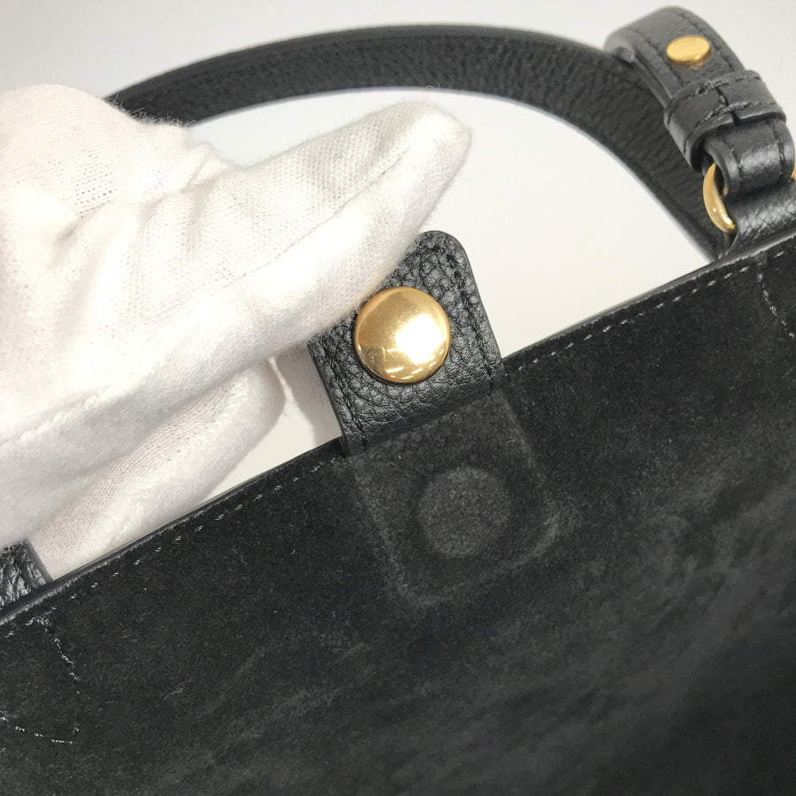 CELINE Triomphe Mini Cover Anais Cuir Hand bag