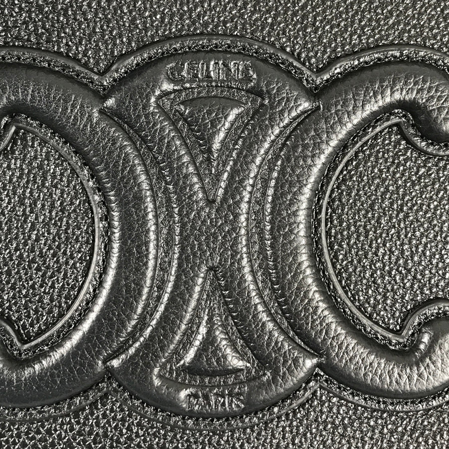 CELINE Triomphe Mini Cover Anais Cuir Hand bag