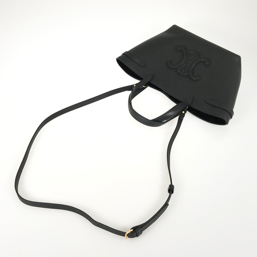 CELINE Triomphe Mini Cover Anais Cuir Hand bag